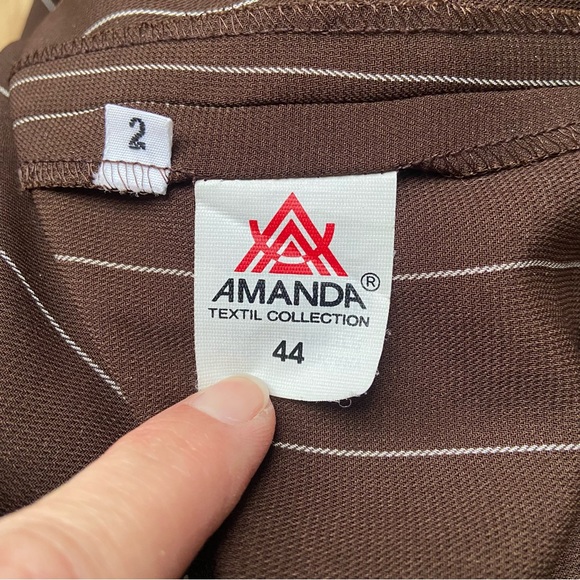 2-piece pin stripe summer skirt suit EU44 - Picture 8 of 8